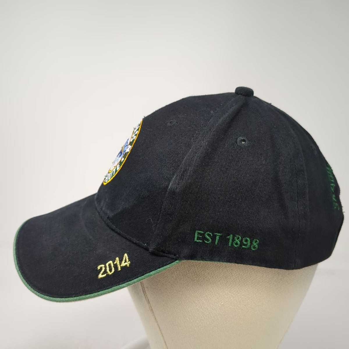 White Pass Yukon Route Baseball Cap Black One Size Skagway Alaska 2014 Train Hat