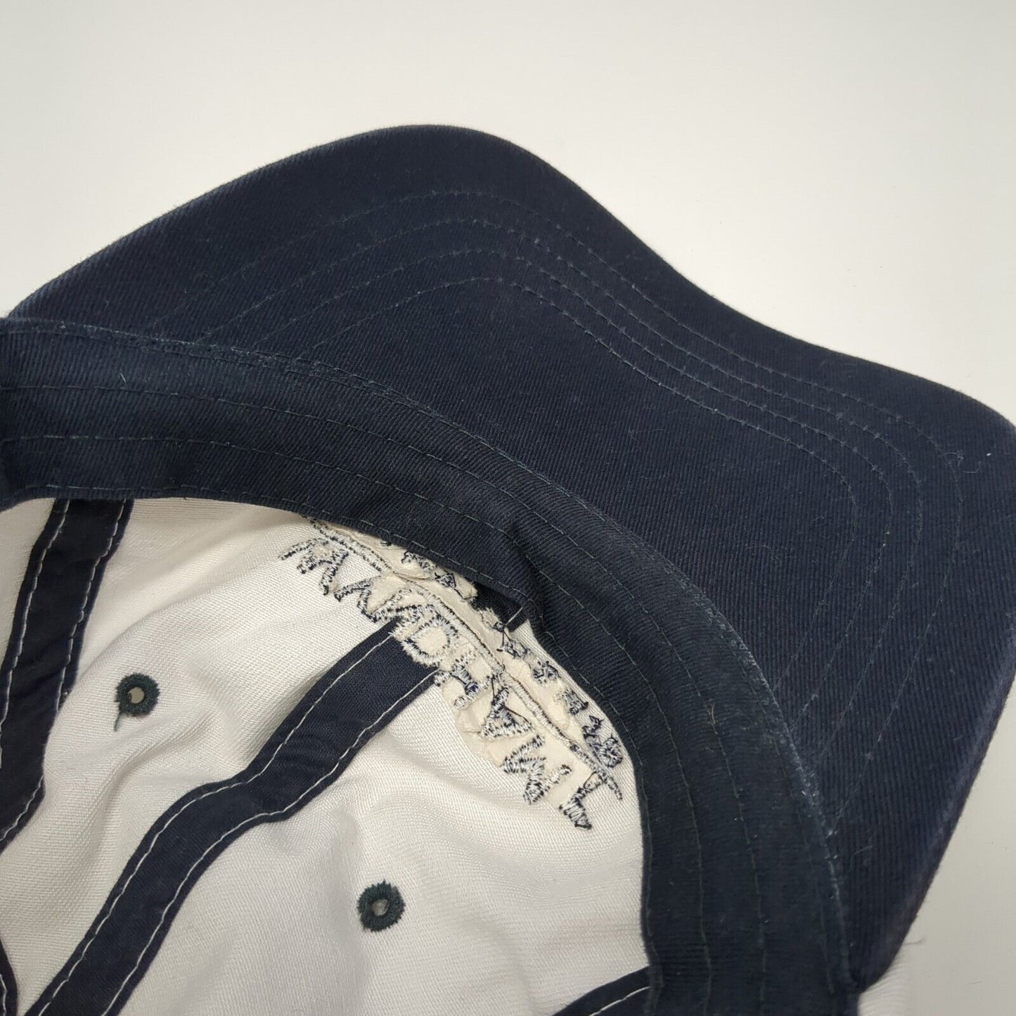 Wyndham Championship Strapback Hat White One Size American Dry Goods
