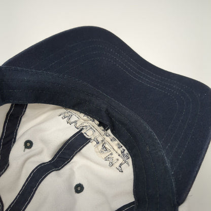 Wyndham Championship Strapback Hat White One Size American Dry Goods