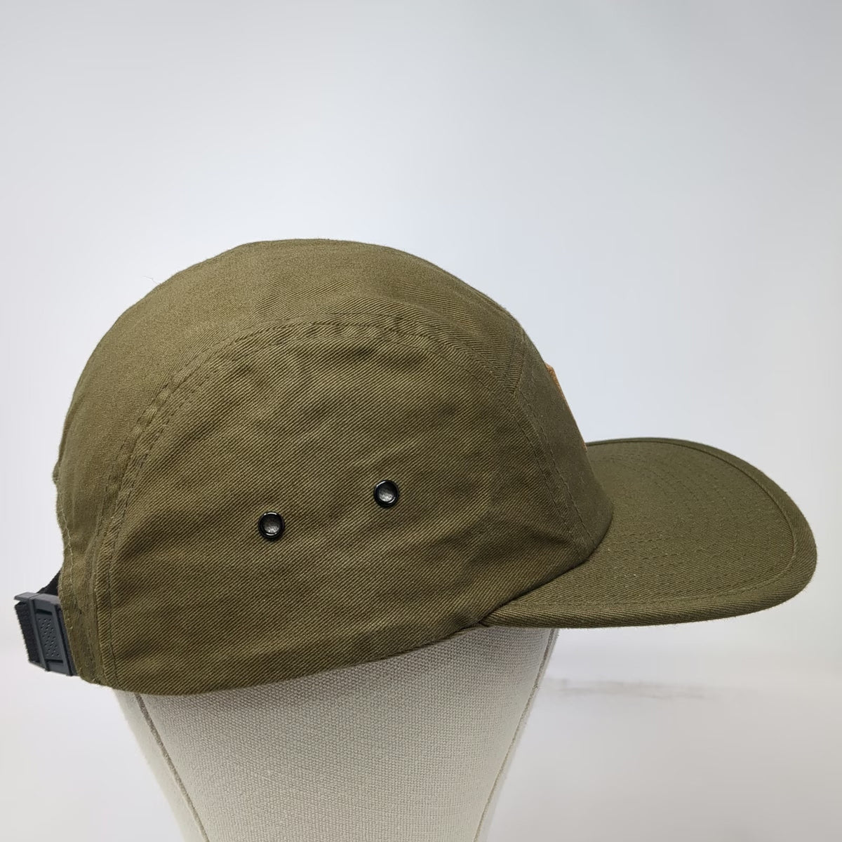 Deckadence 5 Panel Green Hat One Size Strapback Mountain Patch Skate Snowboard