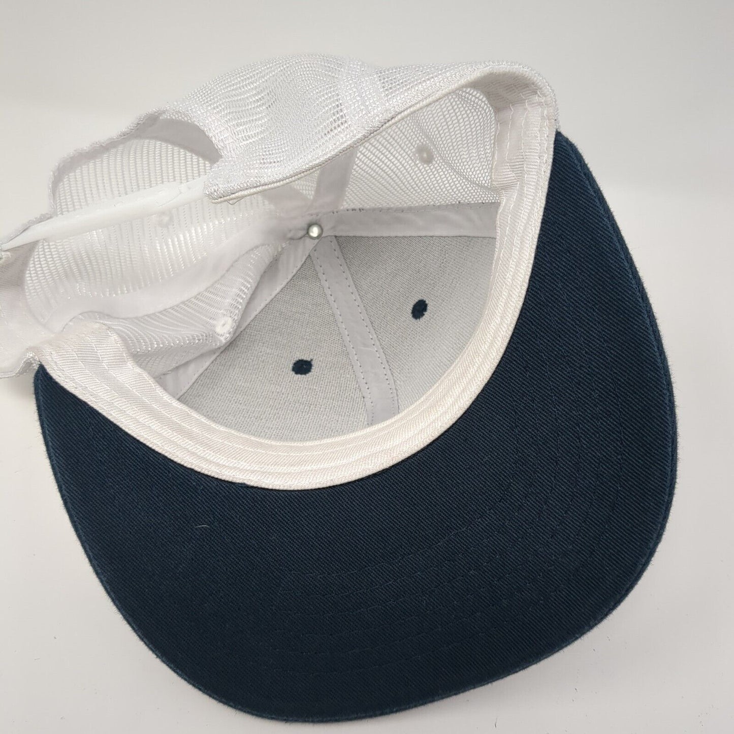 FNW Snapback Mesh Back Trucker Hat Blue OSFA Adjustable Embroidered