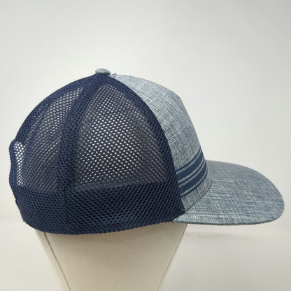 Titleist Trucker Hat Blue One Size Mesh Back Snapback Golf Topo Map Under Brim