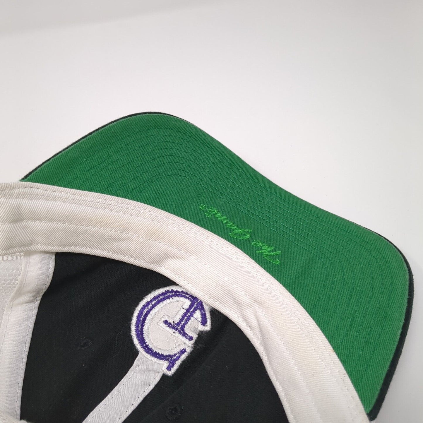 CI Snapback Mesh Back Trucker Hat Black One Size Adjustable The Game