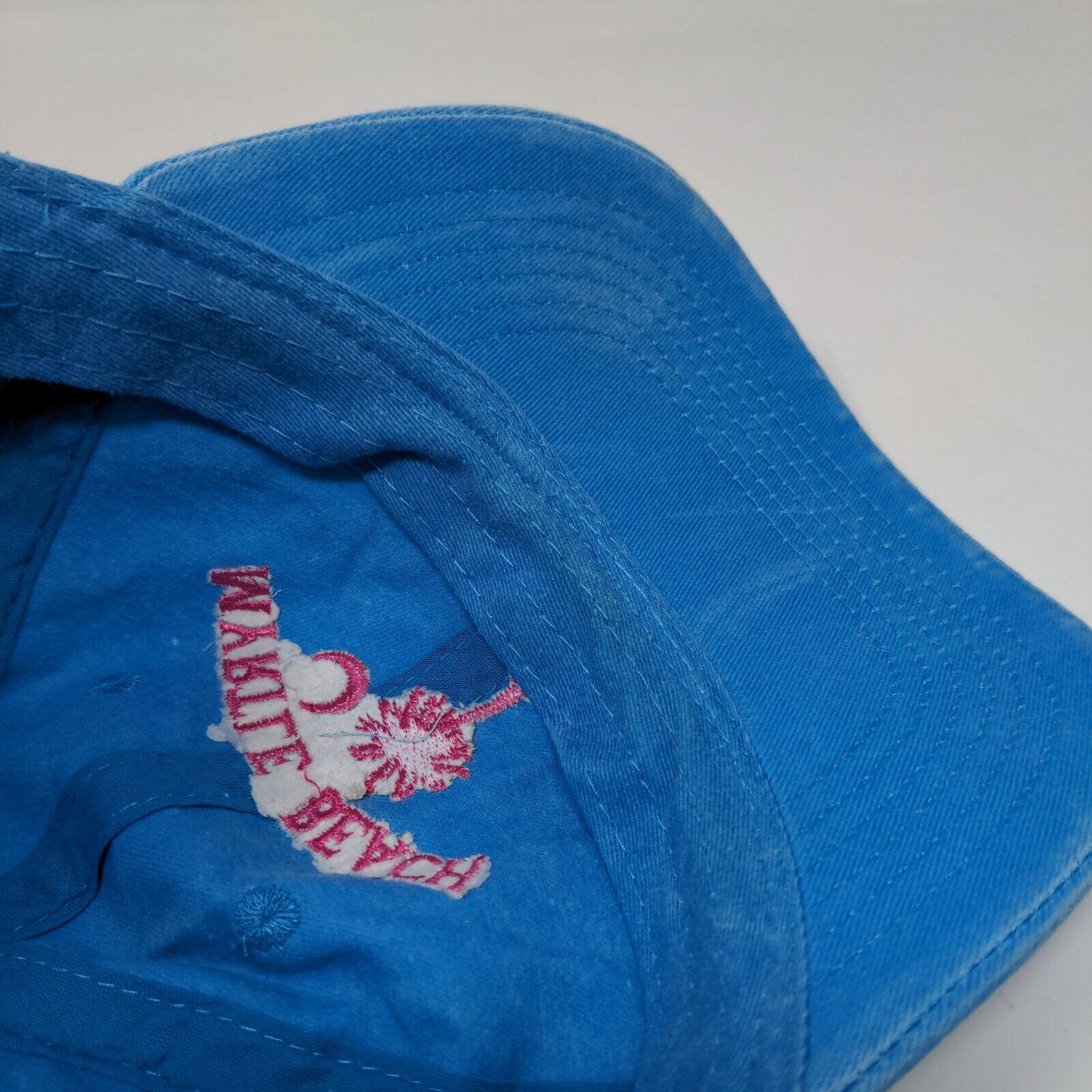 Myrtle Beach South Carolina Strapback Hat Blue One Size Embroidered