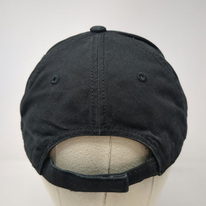 Port Authority Baseball Cap Black One Size Vail Valley Jet Center Strapback Hat