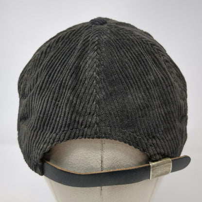 5 Panel Black Corduroy Hat One Size Slideback Black Diamond Tour Schweitzer