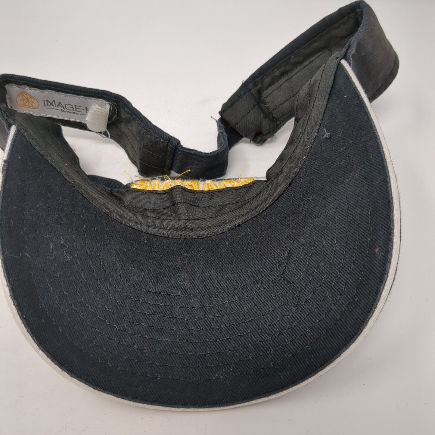 Roaring Springs Water Park Strapback Sun Visor Hat Black One Size