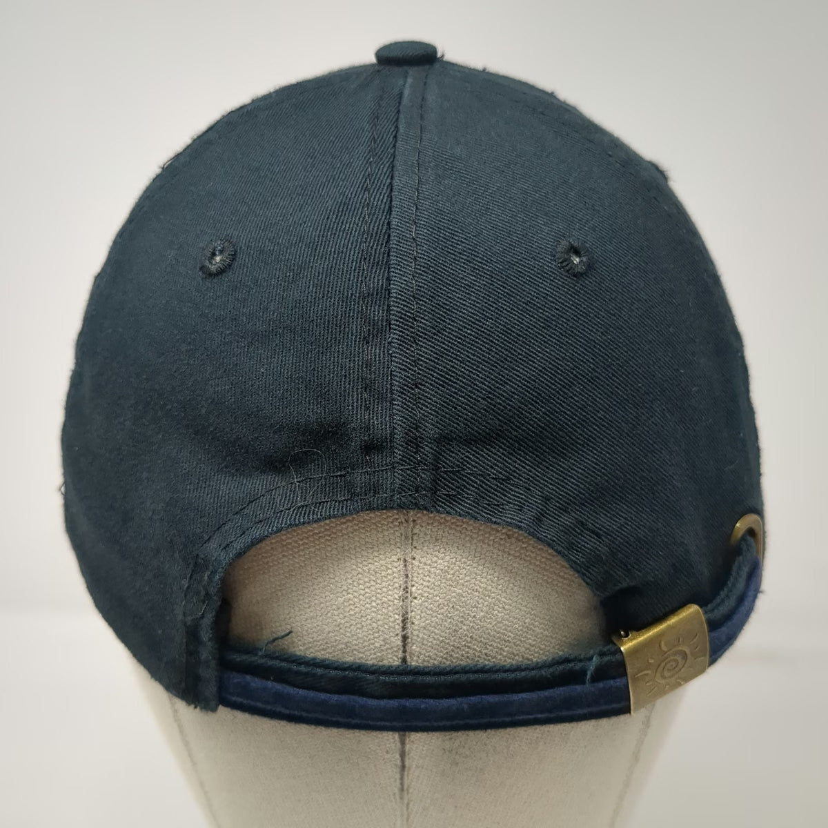 River Beach Baseball Cap Black One Size Solana Beach Cotton Slideback Hat