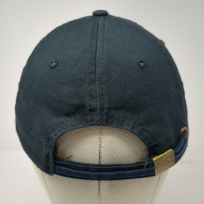 River Beach Baseball Cap Black One Size Solana Beach Cotton Slideback Hat