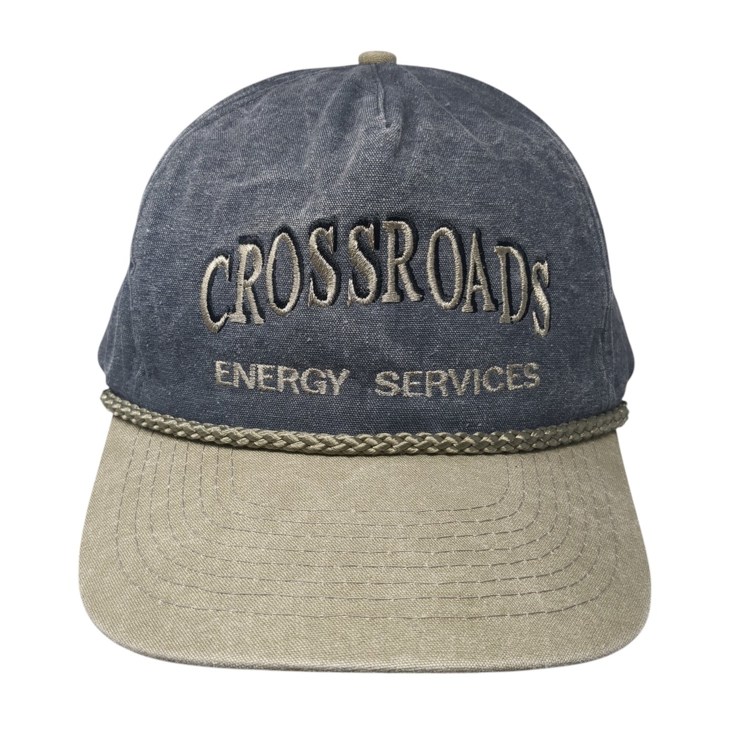 Crossroads Energy Services Snapback Hat Multicolor OS Adjustable Rope Cobra