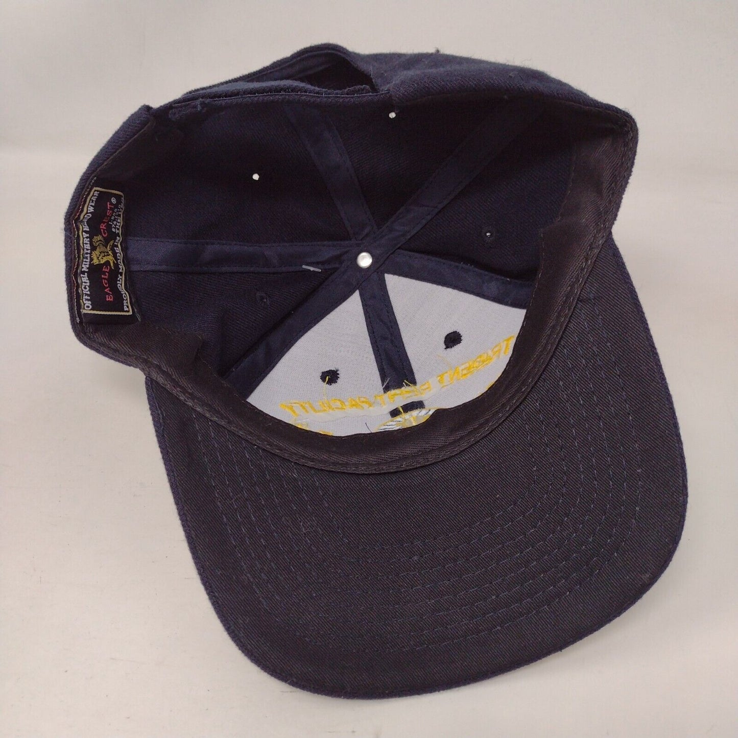 Trident Reef Facility Kings Bay Strapback Hat Blue Embroidered Scrambled Eggs