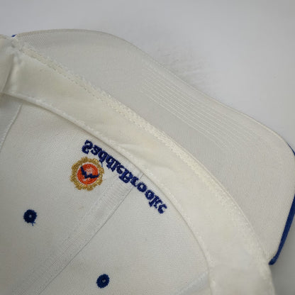 Town Talk SaddleBrooke White Baseball Cap One Size Strapback Mountain Logo Hat