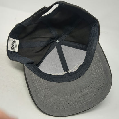 Robbi Baseball Cap Gray One Size Valet Auto Wash Strapback Bow Tie Logo Hat