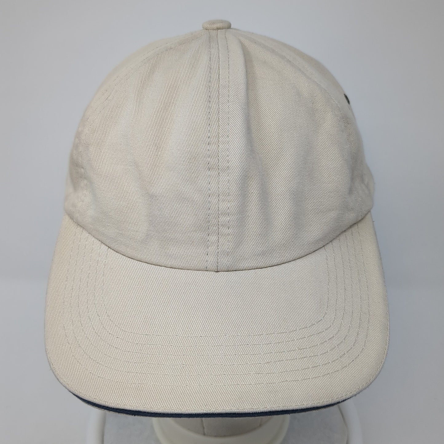 T.C & B Slideback Hat Beige One Size Solid Adjustable Blank Outdoor
