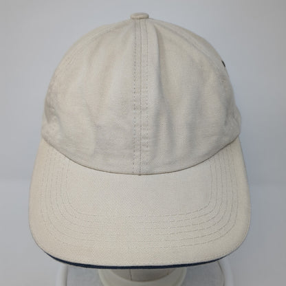 T.C & B Slideback Hat Beige One Size Solid Adjustable Blank Outdoor