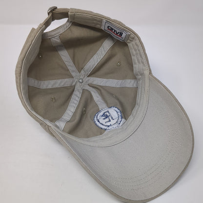 Peters-Eichler Slideback Hat Brown One Size Adjustable Embroidered Anvil