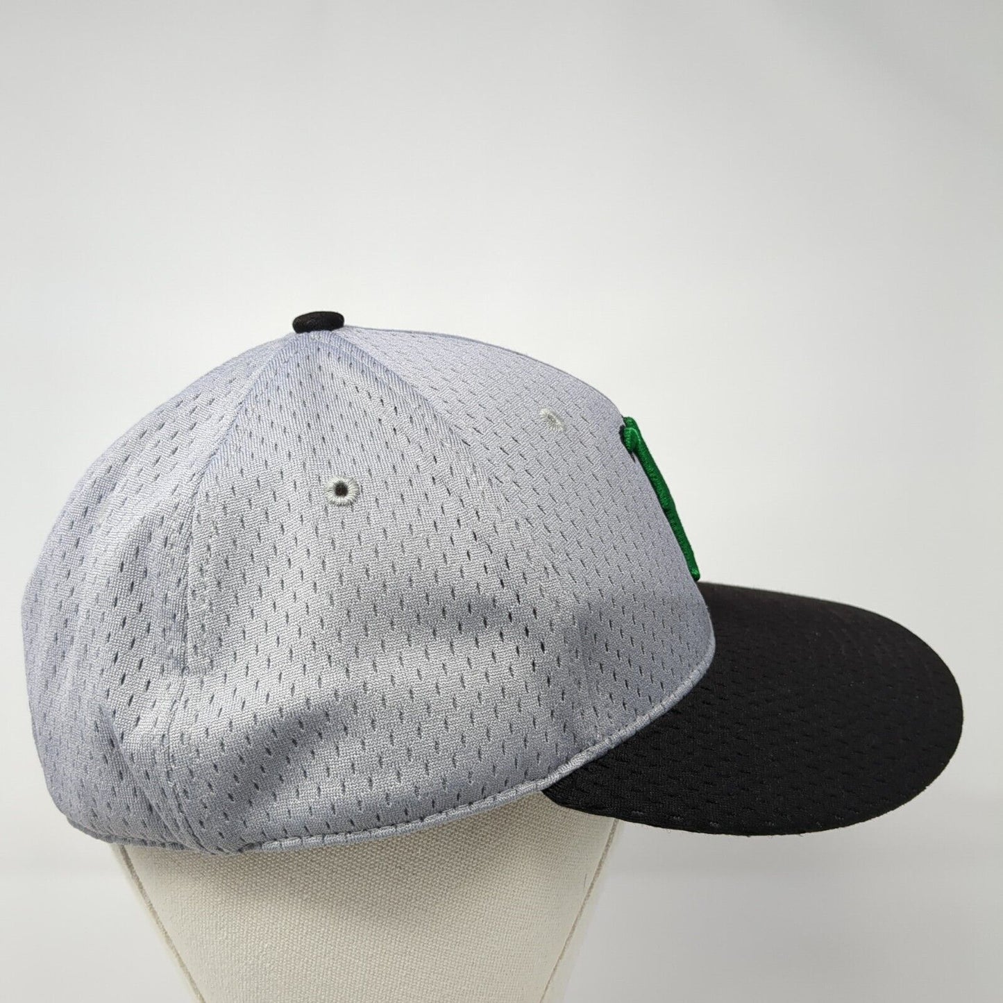 Broncos Fitted Hat Gray One Size Embroidered Logo Colorblock Richardson