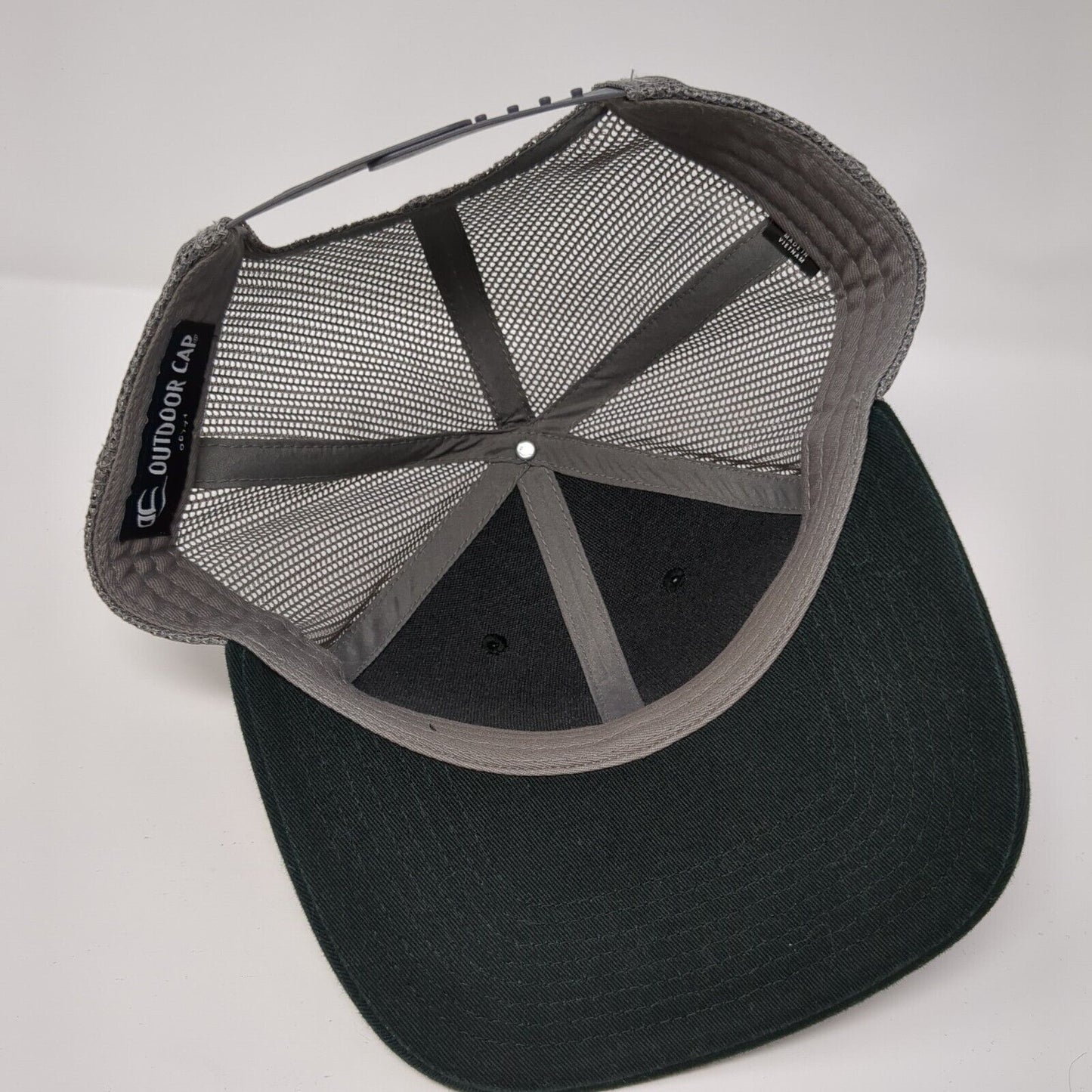 Intermountain Gas Company Snapback Trucker Hat Black One Size Mesh Back