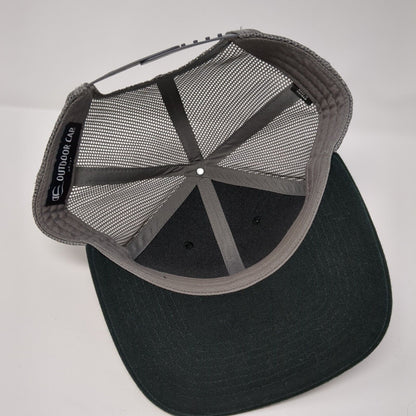 Intermountain Gas Company Snapback Trucker Hat Black One Size Mesh Back