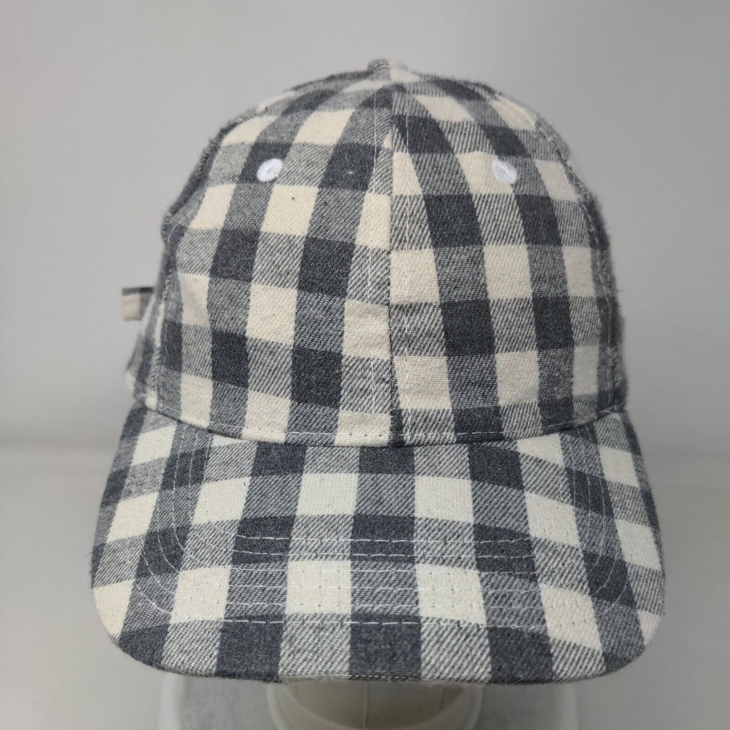 Cocus Pocus Slideback Hat Multicolor One Size Buffalo Check Plaid 6 Panel
