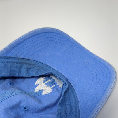Pine Tree Slideback Hat Blue One Size Adjustable Embroidered Richardson Cotton