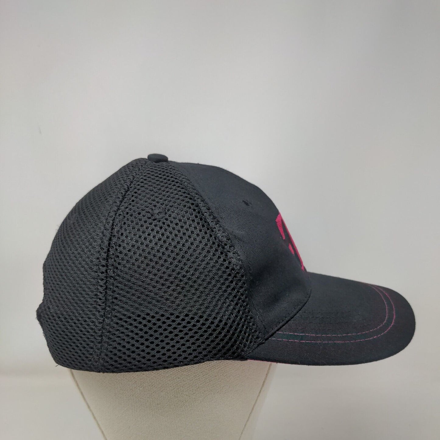 T-Mobile Tuesdays Strapback Mesh Back Hat Black OSFA Embroidered