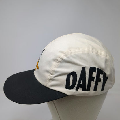 Accessory Network White 5 Panel Cap OS Daffy Looney Tunes Elastic Back Hat