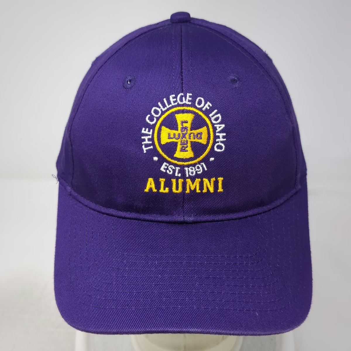 Port & Company Baseball Cap Purple One Size College of Idaho Alumni Seal hat