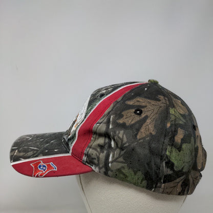 Tennessee TN Strapback Hat Camouflage One Size Adjustable Embroidered Patriotic