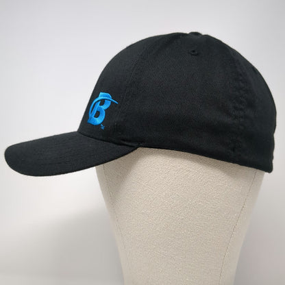 Flexfit Baseball Cap Black M Bodybuilding Logo Stretch Fit Training Workout Hat