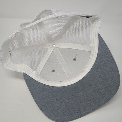 Mint Dental Care Snapback Trucker Hat Gray OS Adjustable Mesh Back Richardson