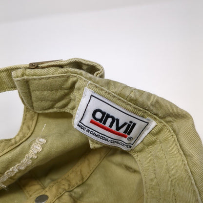 JAX Outdoor Gear Slideback Hat Tan One Size Adjustable Anvil 6 Panel