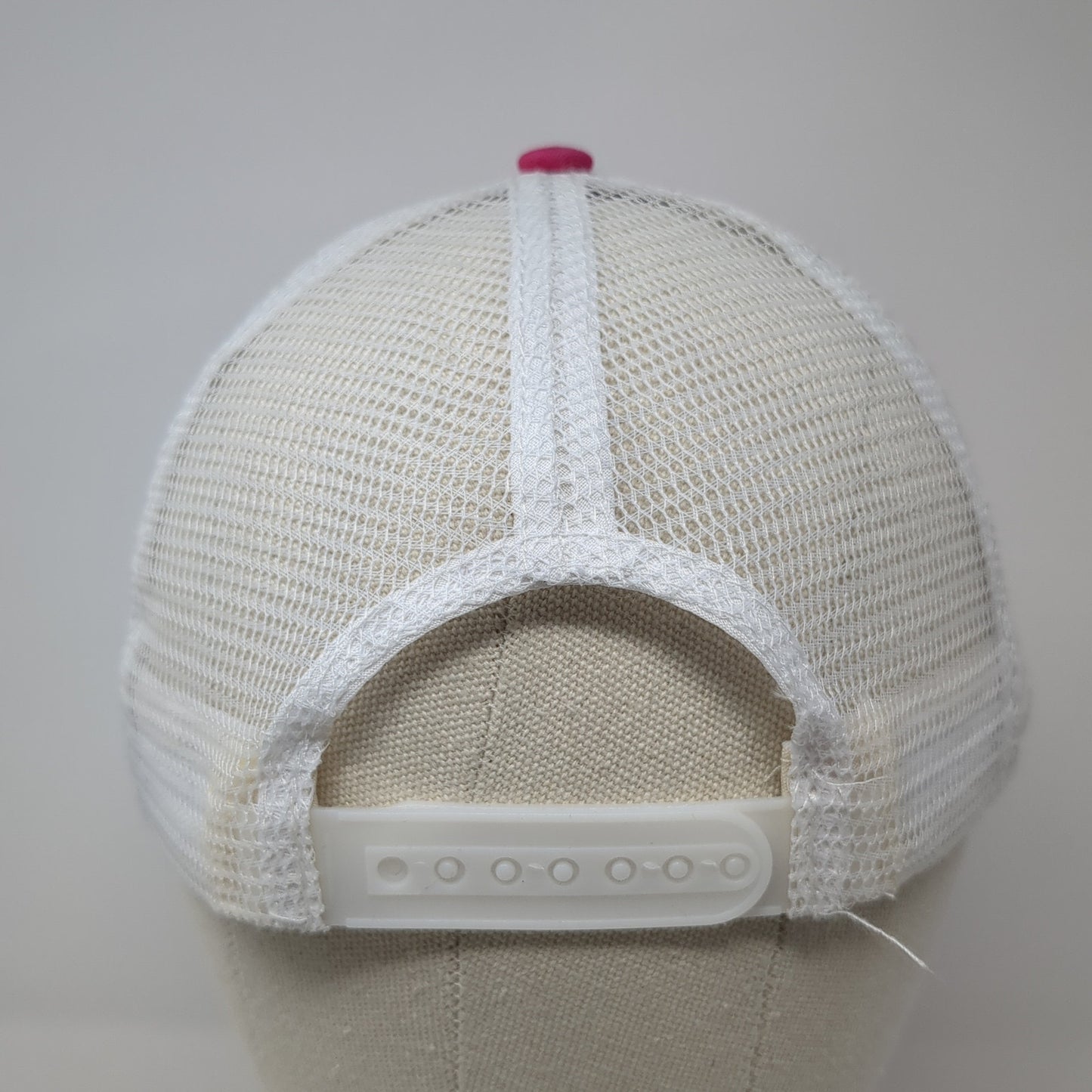 Sweet Revenge Strapback Trucker Hat Pink OS Adjustable Embroidered Mesh Back