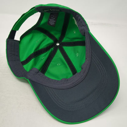 Nike Baseball Cap Green One Size Silver Swoosh 7-Eleven Grand Excellence Hat
