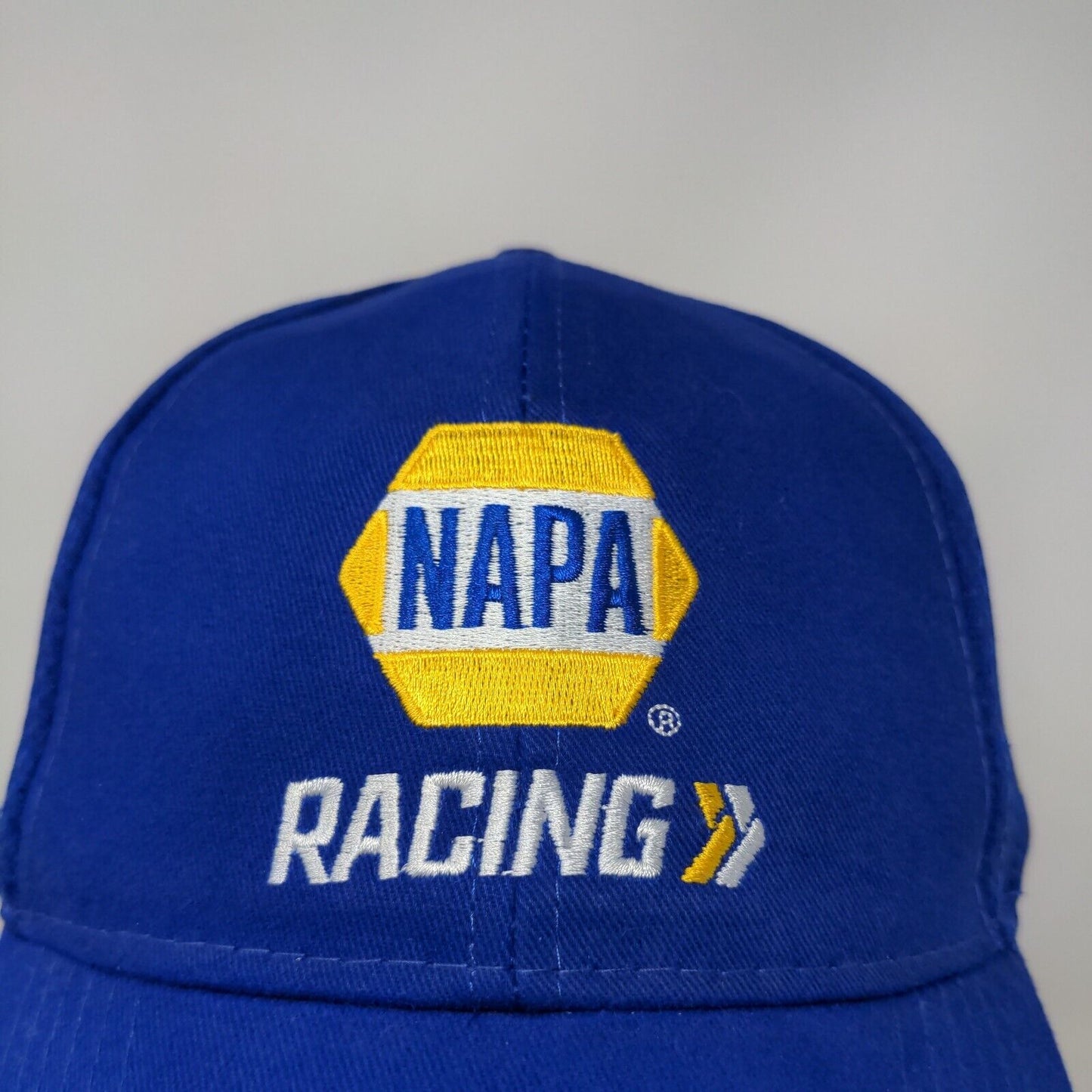 Napa Racing Men's Strapback Hat Blue Adjustable Embroidered Elliot Logo #9