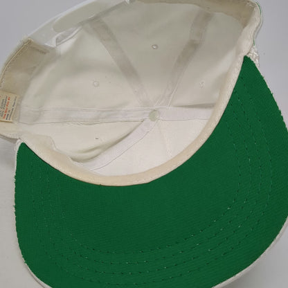 Yupoong 5 Panel White One Size Hat Boise Cascade West Tacoma Mill Rope Brim
