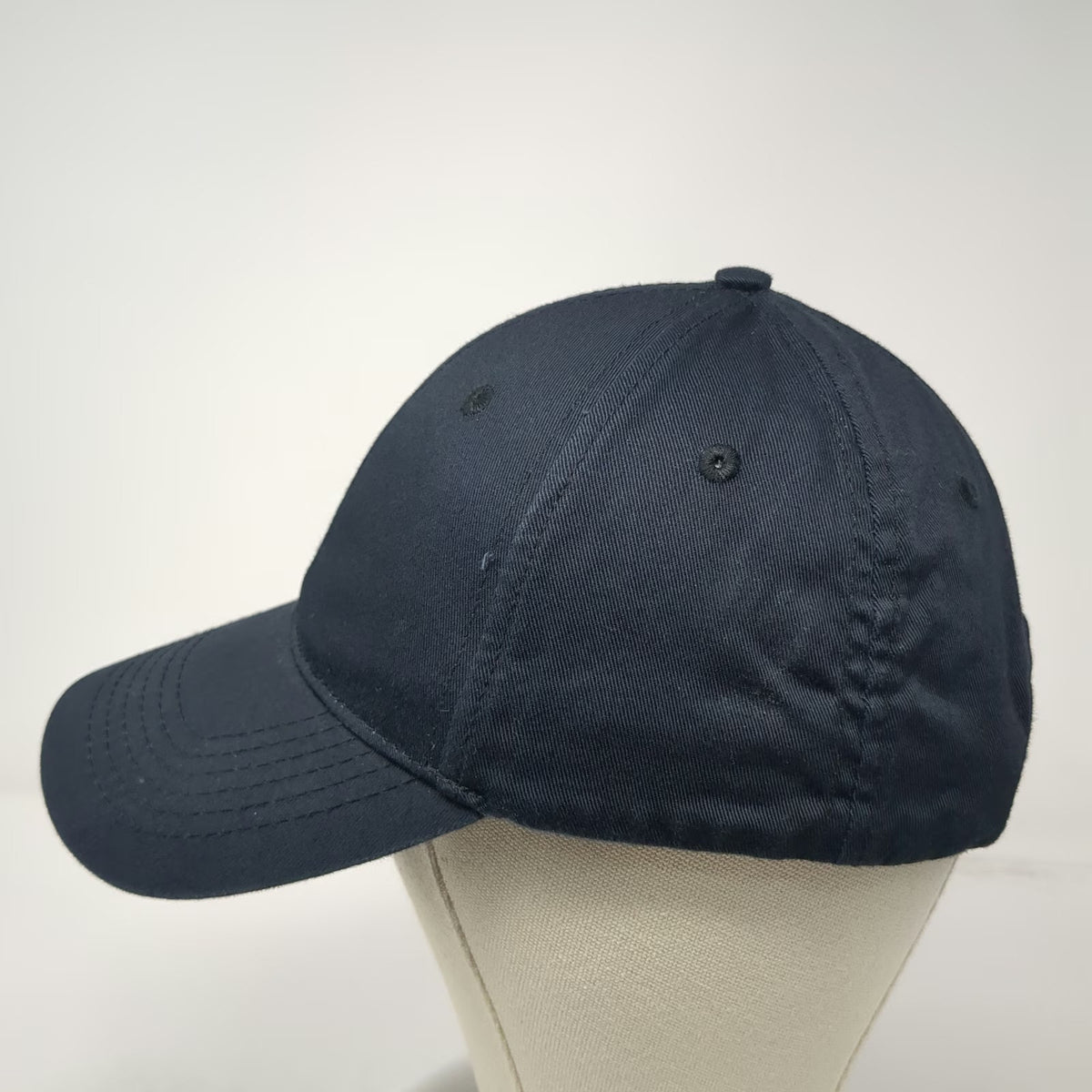 Loomstate Chipotle Baseball Cap Black One Size Organic Cotton Strapback Hat