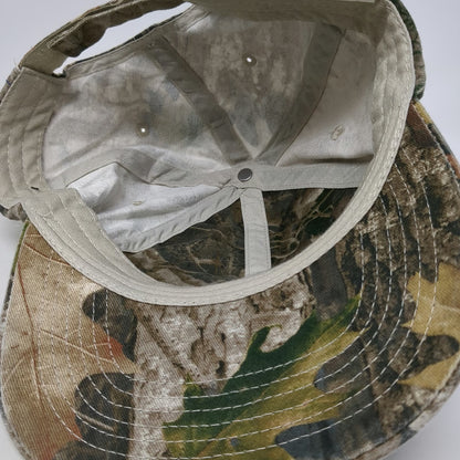 Menards Baseball Cap Green One Size Camo Logo Patch Strapback Hat 1960 Store