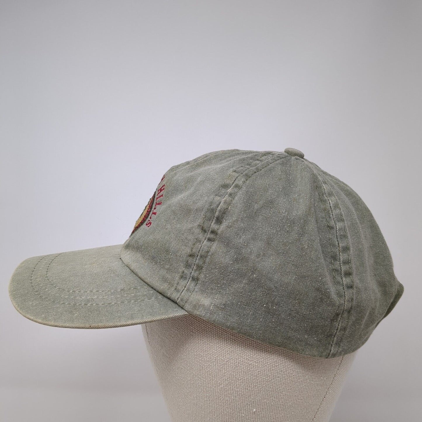Beverly Hills Slideback Hat Green One Size Adjustable Embroidered Fahrenheit