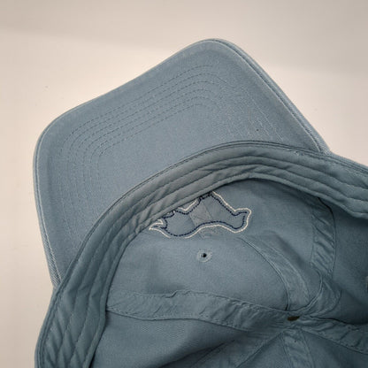 Life is Good Slideback Hat Blue One Size Adjustable Embroidered Keep It Smile