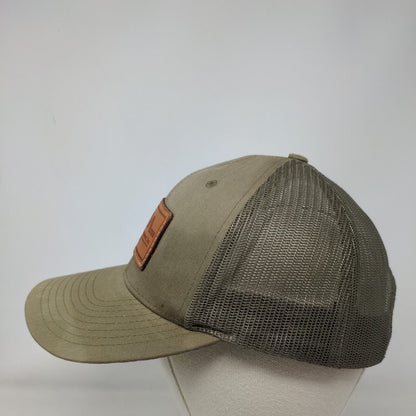 Ward Mechanical Equipment Snapback Mesh Back Trucker Hat Green One Size