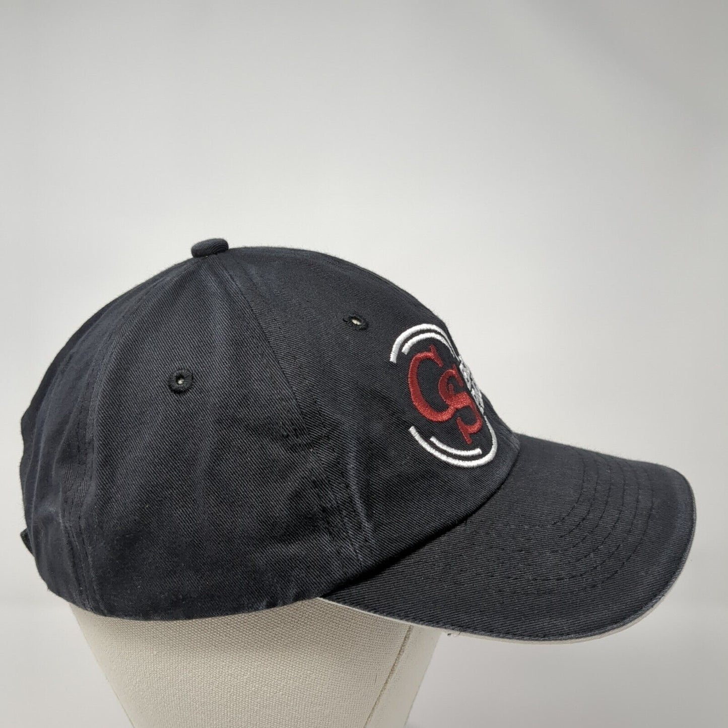 CS Beef Packers Strapback Hat Black One Size Adjustable Embroidered Buck's Bags