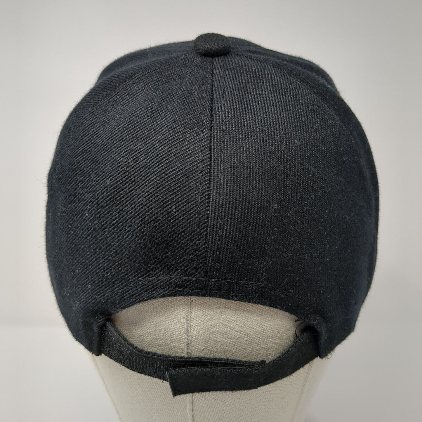 Armenia Strapback Hat Black One Size Adjustable Embroidered Patriotic 6 Panel