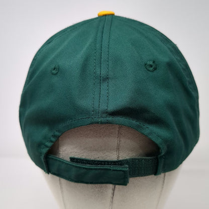 Outdoor Cap Baseball Cap Green Yellow One Size Oakland Athletics MLB Logo Hat