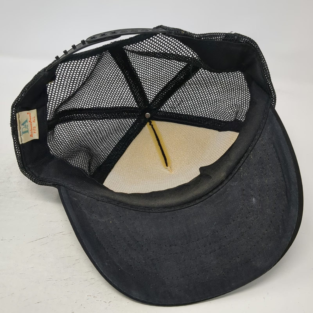 Designer Award Trucker Hat Black Rocky IV Movie Snapback USA Hat Vintage