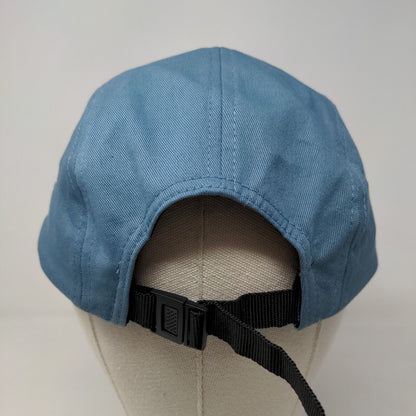 AS colour Men's Slideback Hat Blue OSFA Embroidered Love Local Skinny Pancake