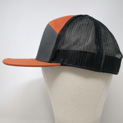 Richardson Trucker Hat Orange One Size Boise Brewing Polar Beer Mesh Snapback