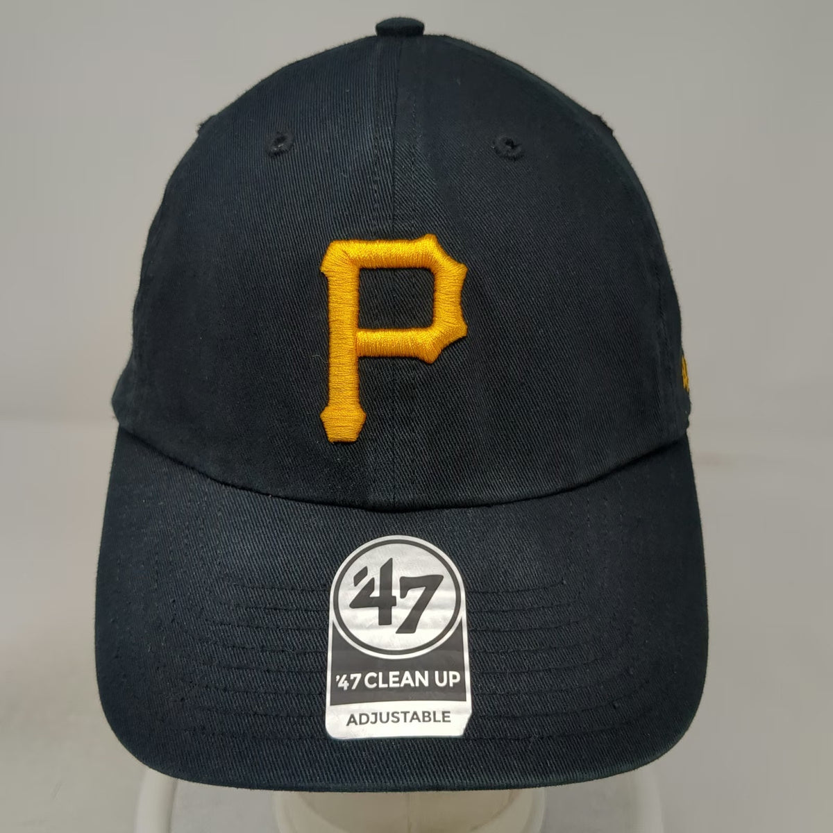 '47 Pittsburgh Pirates MLB Baseball Cap Black Yellow One Size Embroidered Hat
