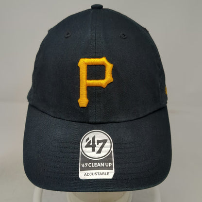 '47 Pittsburgh Pirates MLB Baseball Cap Black Yellow One Size Embroidered Hat