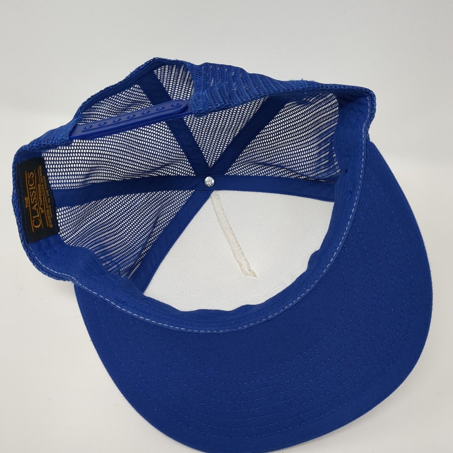 Ciroc Snapback Trucker Hat Blue One Size Adjustable Mesh Back Classics Yupoong